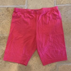 Cute pink shorts in the brand tempted girls